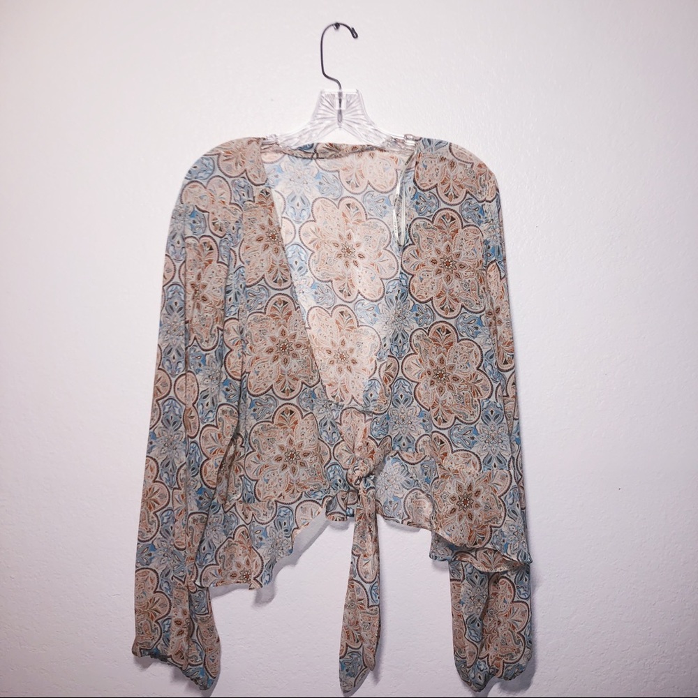 SOLD F21 Top | Forever Plus Size Bohemian Top